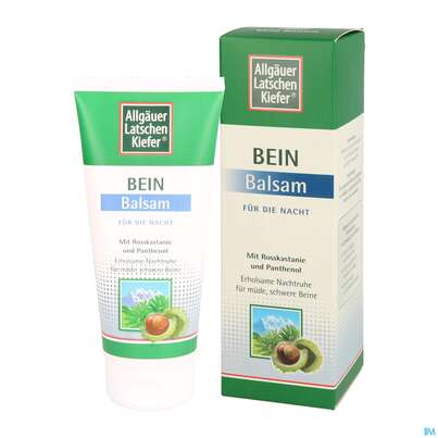 Sie sehen eine Packung Allgäuer Latschenkiefer Bein Balsam Für Die Nacht 200ml, Produktbild: 03 Allgäuer Latschenkiefer Bein Balsam Für Die Nacht 200ml, A-Nr.: 3577243 - 03