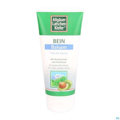 Sie sehen eine Packung Allgäuer Latschenkiefer Bein Balsam Für Die Nacht 200ml, Produktbild: 04 Allgäuer Latschenkiefer Bein Balsam Für Die Nacht 200ml, A-Nr.: 3577243 - 04
