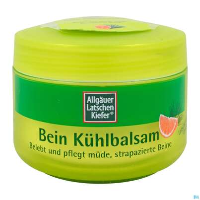 Sie sehen eine Packung Allgäuer Latschenkiefer Bein Kühlbalsam 200ml, Produktbild: 02 Allgäuer Latschenkiefer Bein Kühlbalsam 200ml, A-Nr.: 3139891 - 02