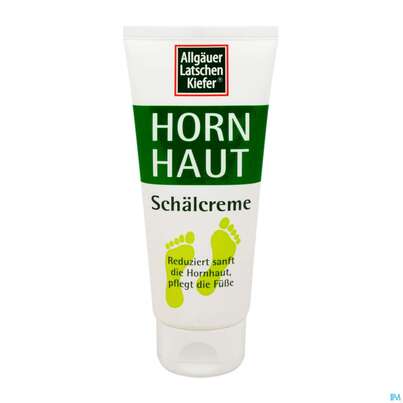Sie sehen eine Packung Allgäuer Latschenkiefer Hornhaut Schälsalbe 50g, Produktbild: 02 Allgäuer Latschenkiefer Hornhaut Schälsalbe 50g, A-Nr.: 3967205 - 02