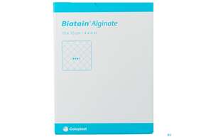 Biatain Alginatkompresse Steril 10x10cm Nr 37 10st, A-Nr.: 4050928 - 01