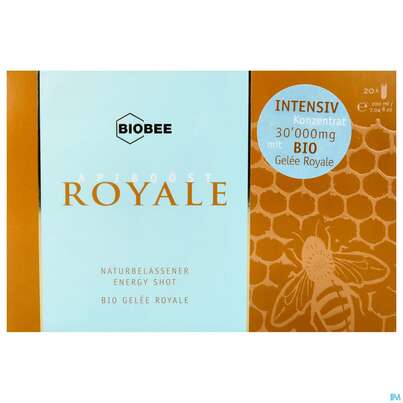 Biobee Apiboost Trinkampulle Royale Bio-gelee 20st, A-Nr.: 4120652 - 01