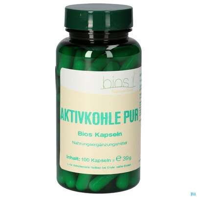 Bios Aktivkohle Pur 100 Kapseln, A-Nr.: 5302935 - 01