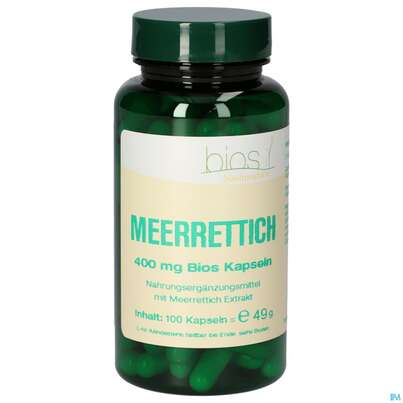 Bios Meerrettich 400mg 100 Kapseln, A-Nr.: 4034042 - 01