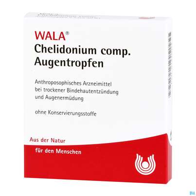 Chelidonium Comp -wala Augentropfen 0,5ml 5st, A-Nr.: 1104291 - 02