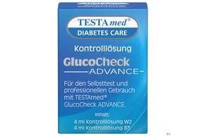 Diagnostika U.zubehoer Testamed Advance Kontrollloesung 1st, A-Nr.: 5441192 - 01