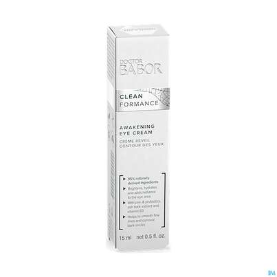 Sie sehen eine Packung Dr.babor Cleanformance Awakening Eye Cream 48006 15ml, Produktbild: 02 Dr.babor Cleanformance Awakening Eye Cream 48006 15ml, A-Nr.: 5579602 - 02