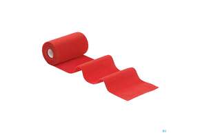 Elastische Binden Idealast/haft Kohaesiv/color Rot 4mx 10cm 1st, A-Nr.: 4174659 - 01
