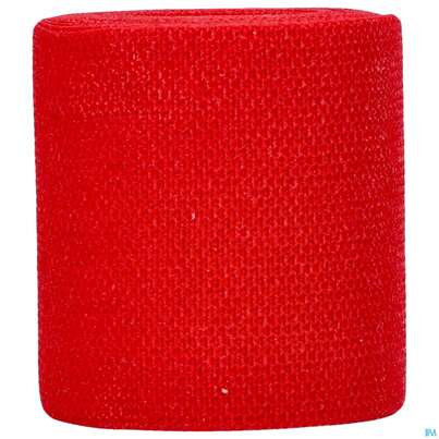 Elastische Binden Idealast/haft Kohaesiv/color Rot 4mx 6cm 1st, A-Nr.: 4174636 - 02