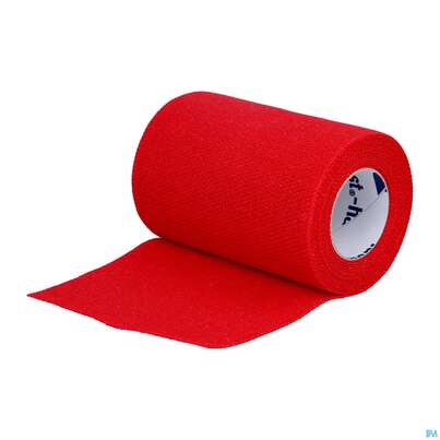 Elastische Binden Idealast/haft Kohaesiv/color Rot 4mx 8cm 1st, A-Nr.: 4174642 - 08