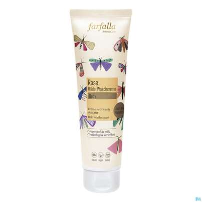 Farfalla Baby/rose Milde Waschcreme 145ml, A-Nr.: 5246295 - 01