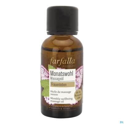 Farfalla Frauenleben Monatswohl Massageoel Muskatellersalbei 30ml, A-Nr.: 5355297 - 01