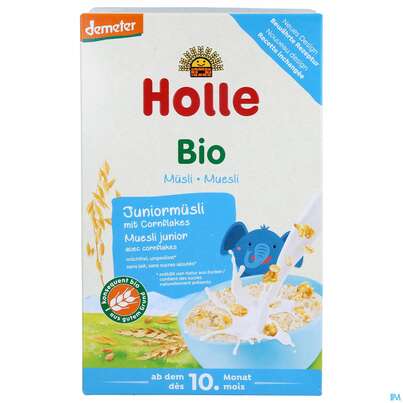 Holle Demeter Bio Junior Muesli Mehrkorn +cornflakes 250g, A-Nr.: 4490797 - 01