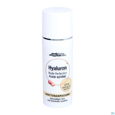 Hyaluron Nude Perfection Getoentes Fluid Sehr Heller Typ Lsf20 50ml, A-Nr.: 4914694 - 08