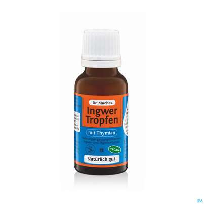 Ingwer Tropfen/thymian Dr.muches 20ml, A-Nr.: 4375889 - 01