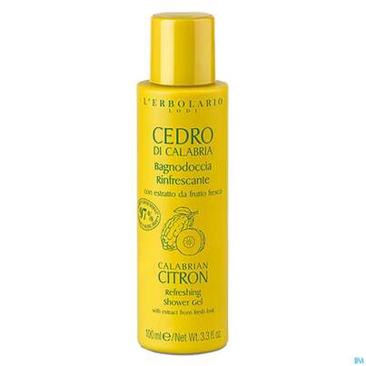 L Erbolario Badeschaum Duschgel Calabrian Citron Kalabrische Zitrone 036.0 100ml, A-Nr.: 5746750 - 01
