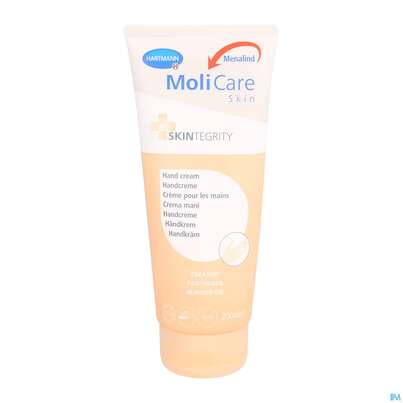 Sie sehen eine Packung Molicare Skin Handcreme 200ml, Produktbild: 03 Molicare Skin Handcreme 200ml, A-Nr.: 4738010 - 03