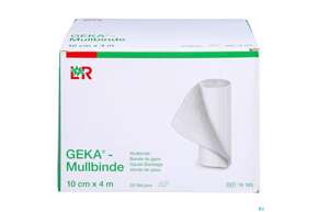 Mullbinden Geka/lose 4mx 10cm 20-f 20st, A-Nr.: 4341407 - 01