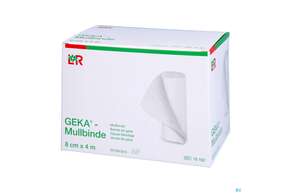 Mullbinden Geka/lose 4mx 8cm 20-f 20st, A-Nr.: 4341399 - 01