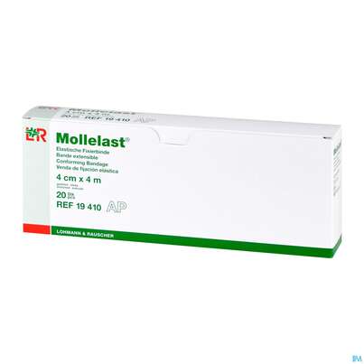 Mullbinden Mollelast Lose 4mx 4cm 20st, A-Nr.: 3127327 - 02