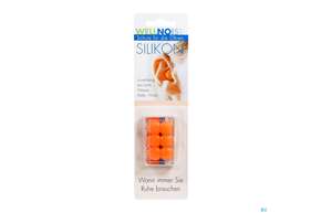 Ohrenschutz Wellnoise Ohrenstopfen Blister Orange 3x2 6st, A-Nr.: 3174539 - 01