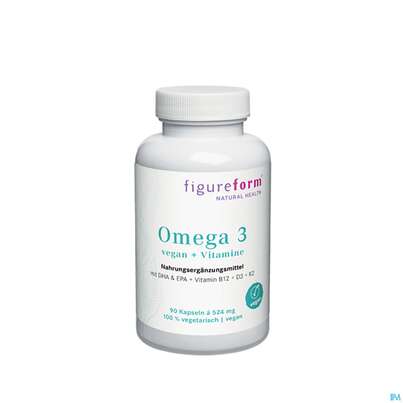 Omega -3 Vegan +vitamine Figureform 90st, A-Nr.: 5339200 - 02