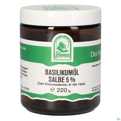 Pater Severin Basilikumöl 5% Salbe, A-Nr.: 5676498 - 02