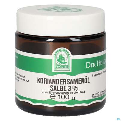 Pater Severin Koriandersamenöl 3% Salbe, A-Nr.: 5676765 - 02