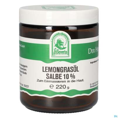 Pater Severin Lemongrasöl 10% Salbe, A-Nr.: 5676914 - 02