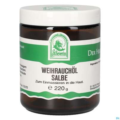 Pater Severin Weihrauchöl Salbe, A-Nr.: 5671377 - 02