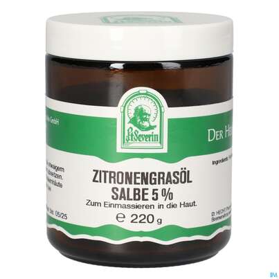 Pater Severin Zitronengrasöl 5% Salbe, A-Nr.: 5677138 - 01