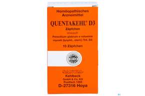 Quentakehl Suppositorium D3 10st, A-Nr.: 2402783 - 01