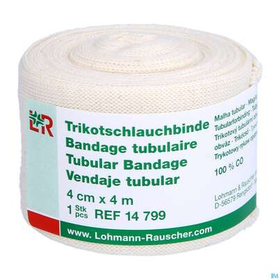 Schlauchverband Trikotschlauchbinden Nach Din 61633 -rauscher 4mx 4cm 1st, A-Nr.: 1500029 - 01