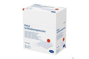 Schlitzkompressen Peha 10x 10cm 20x2 40st, A-Nr.: 1816666 - 01