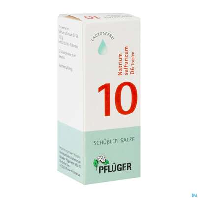 Schuess 10 Na Sulf D 6 Pflu 30ml, A-Nr.: 3703624 - 02