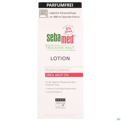 Sebamed Akut/lotion Urea 5% Parfumfrei +spen 400ml, A-Nr.: 4084927 - 01