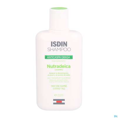 Sie sehen eine Packung Shampoon Isdin Nutradeica 200ml, Produktbild: 02 Shampoon Isdin Nutradeica 200ml, A-Nr.: 5570334 - 02