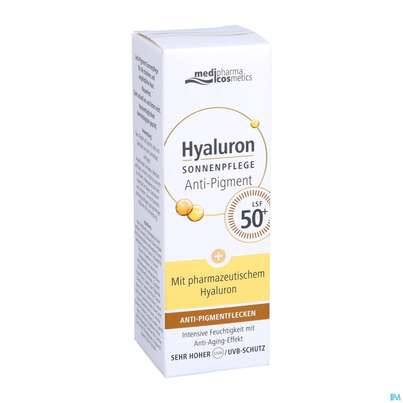 Sonnenprodukte Hyaluron Sonnenpflege Gesicht Anti-pigment Anti-age F50+ 50ml, A-Nr.: 5074842 - 03