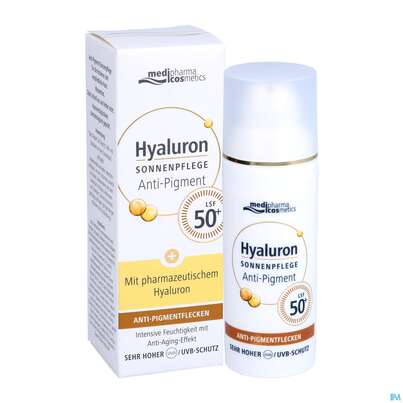 Sonnenprodukte Hyaluron Sonnenpflege Gesicht Anti-pigment Anti-age F50+ 50ml, A-Nr.: 5074842 - 05