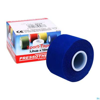 Tape Pressotherm/sport-tape 3,8cmx 10m Reissfest Hautvertraegl Blau 1st, A-Nr.: 4251182 - 04