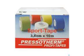 Tape Pressotherm/sport-tape 3,8cmx 10m Reissfest Hautvertraegl Gelb 1st, A-Nr.: 4251176 - 01