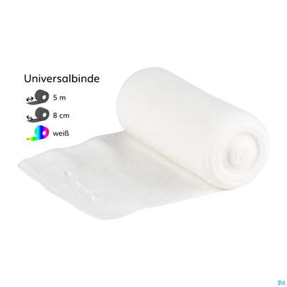 Universalbinden Lenkelast/einzeln Verp. 5mx 8cm 10st, A-Nr.: 4284922 - 01