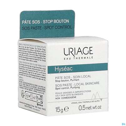 Uriage Hyseac Sos-paste Lokale Pflege 15g, A-Nr.: 5618621 - 03