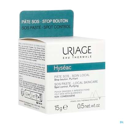 Uriage Hyseac Sos-paste Lokale Pflege 15g, A-Nr.: 5618621 - 04