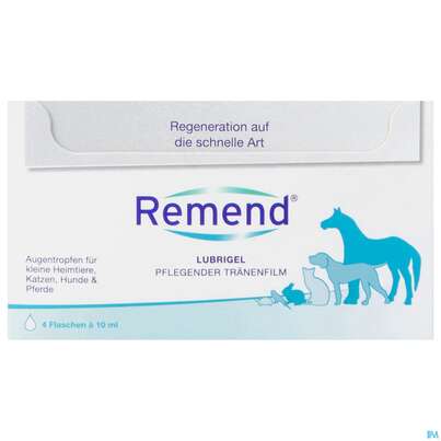 Veterinaerprodukte Remend/lubrigel Tropfenfilm 10ml 4st, A-Nr.: 4297184 - 01