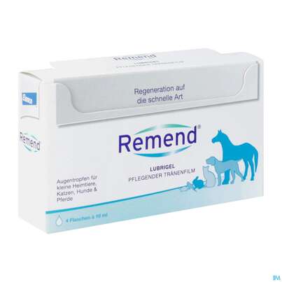 Veterinaerprodukte Remend/lubrigel Tropfenfilm 10ml 4st, A-Nr.: 4297184 - 02