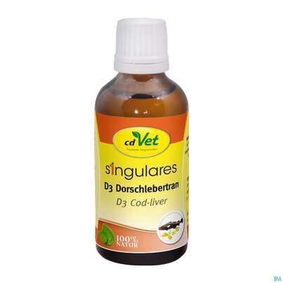 Veterinaerprodukte Singulares D3 Dorschleber- Tran 50ml, A-Nr.: 4890315 - 01