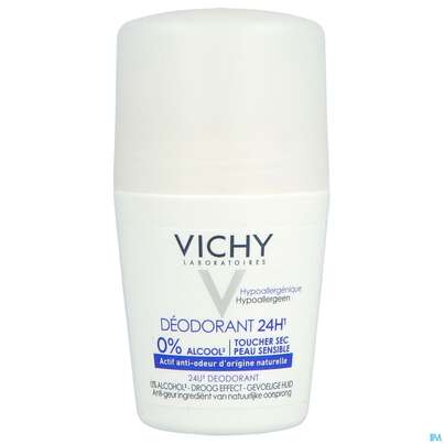 Vichy Deo/roll-on Ohne Aluminiumsalze 24h 50ml, A-Nr.: 4305340 - 01