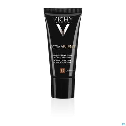 Vichy Dermablend/fluid Make-up 85 Choco 30ml, A-Nr.: 4870376 - 02