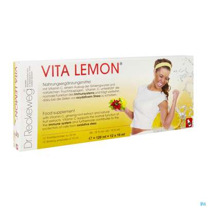 Vita Lemon Reckeweg Loesung 12x10 120ml, A-Nr.: 3721645 - 02